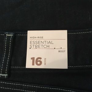 Lane Bryant 16P essential stretch bootcut jeans